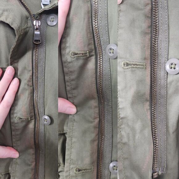 Joie NWT Olive Green Jenita Utility Jacket Size XXS NWT - Picture 14 of 14